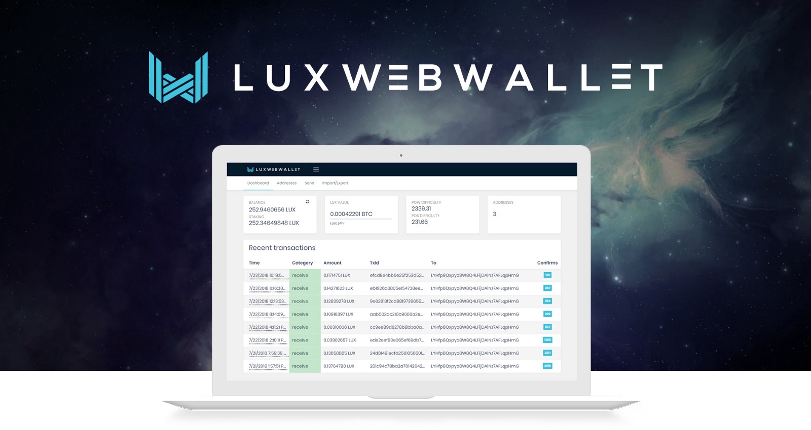 lux wallet crypto