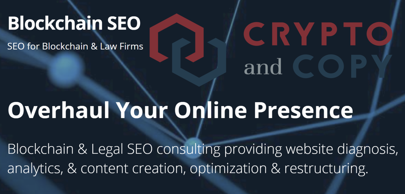 Blockchain SEO Crypto and Copy Partnership