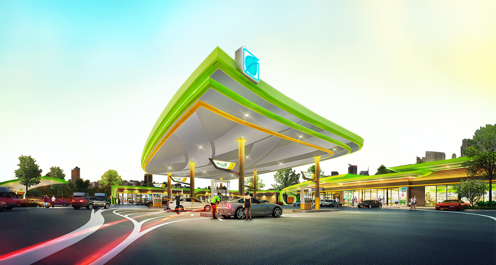 bangchak gas station blockchain