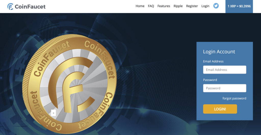 Coinfaucet.io logo