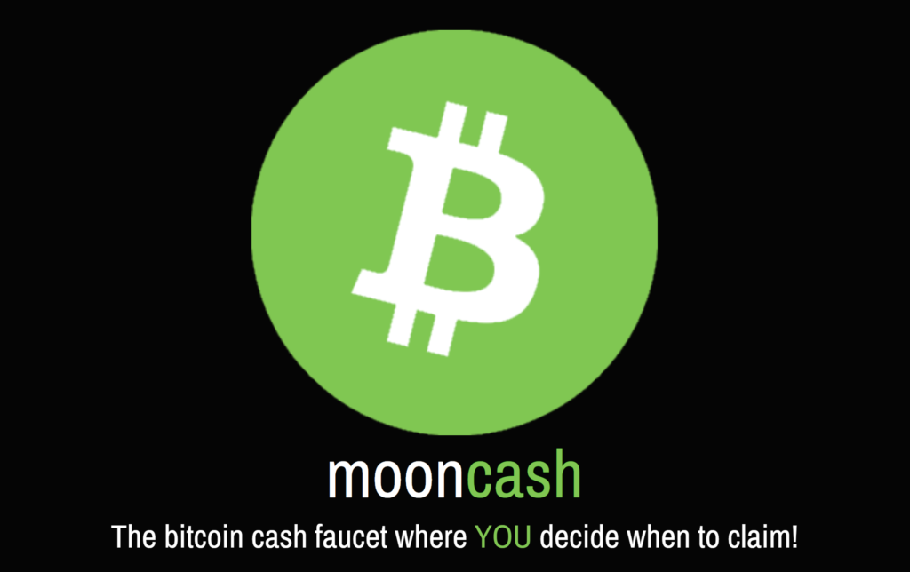 Moon Bitcoin Cash Faucet