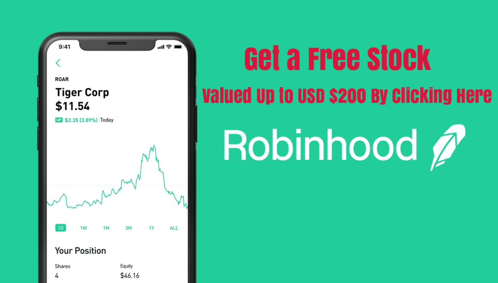 robinhood free stock referral